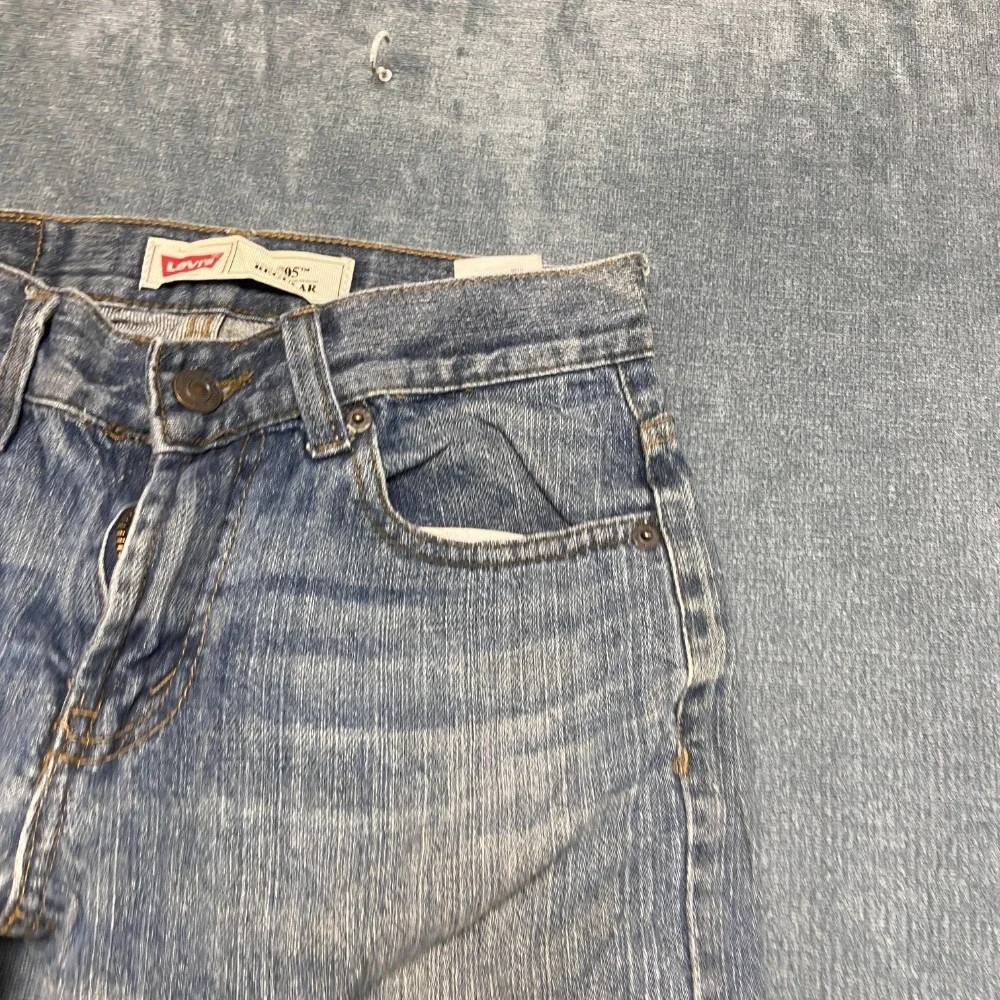Vintage Levi's 505 Regular Fit Jeans Boys 10 Blue Denim Cotton Straight Trendy